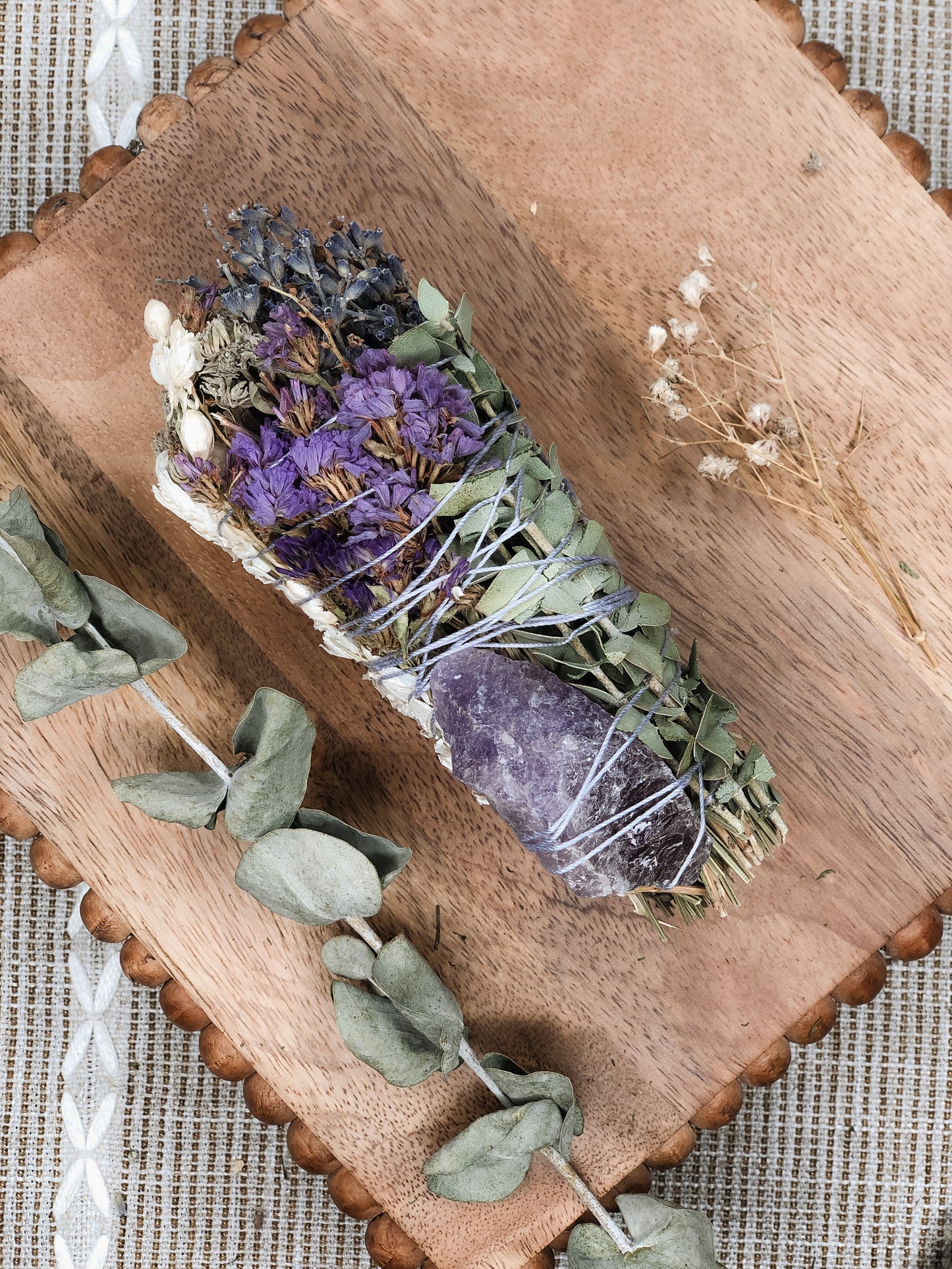 GROUNDING - Floral Wand