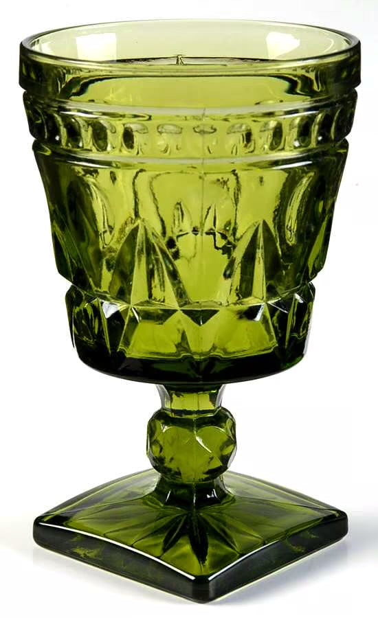 Vintage Water Goblet Candle